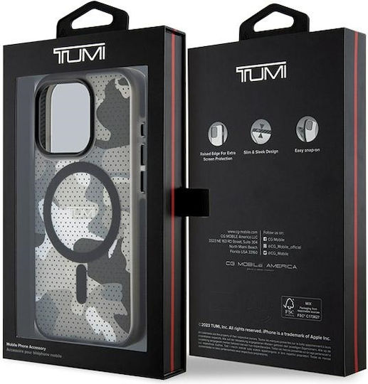 Tumi Back Cover Plastic Black (iPhone 15 Pro Max)
