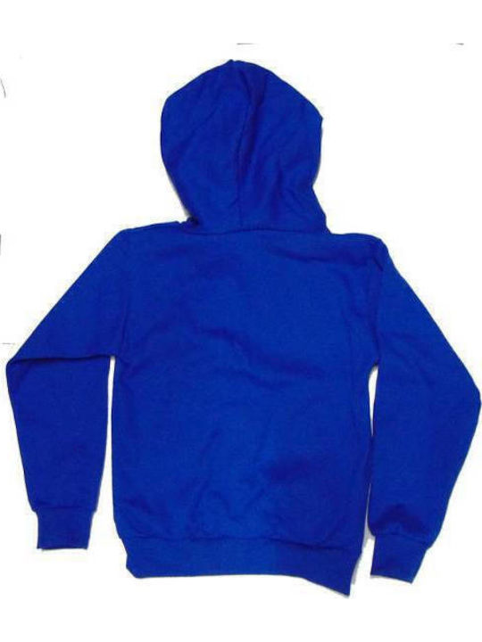 Kinder-Sweatshirt mit Kapuze und Taschen Blue Royal Classic