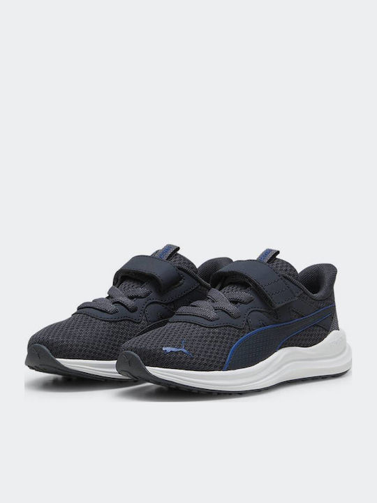 Reflect Lite Αθλητικά Παιδικά Παπούτσια Running με Σκρατς Navy Μπλε