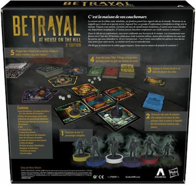 Hasbro Joc de Masă Betrayal at House on the Hill (FR) pentru 2-4 Jucători 12+ Ani (FR)