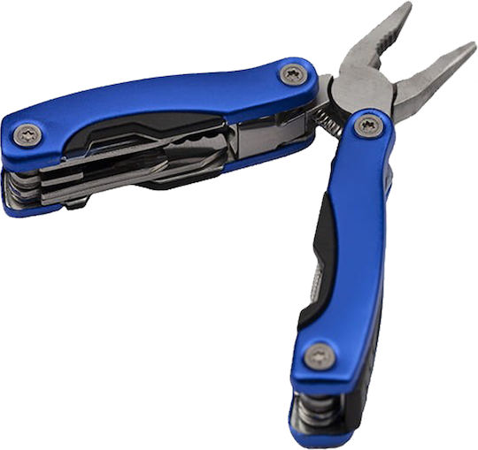 Survival Schweizer Taschenmesser Überleben Blau in Hülle