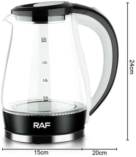 Raf Βραστήρας 2lt 2200W Μαύρος