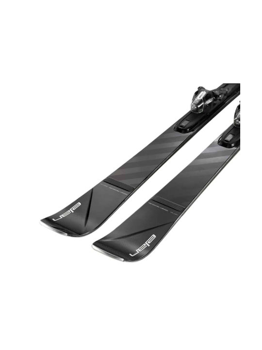 Voyager Elan Men's Ski Boots in Black Color with Bindings