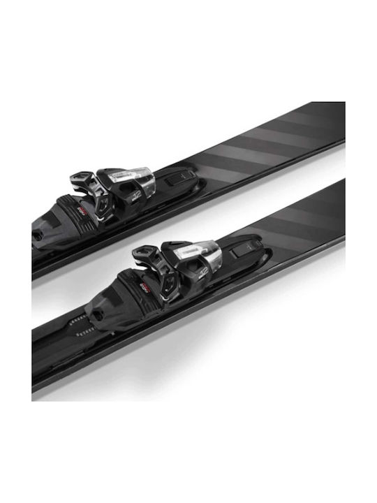 Voyager Elan Men's Ski Boots in Black Color with Bindings