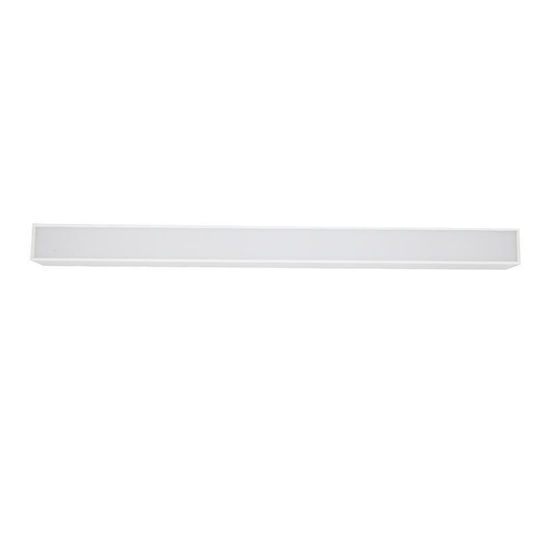 Adeleq Commercial Linear LED Ceiling Light 36W Warm White 120cm