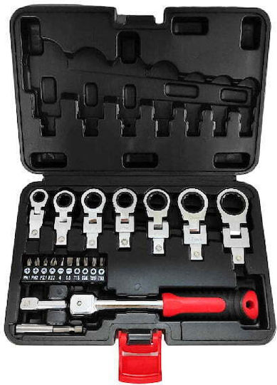 Flex Set Ratschen- & Steckschlüssel-Sets 20Stück