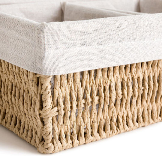 La Redoute Interieurs Set dekorative Körbe mit Griffen Beige 3Stück