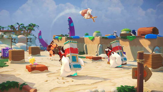 Mario + Rabbids: Kingdom Battle Gold Edition (Code In A Box) Switch-Spiel
