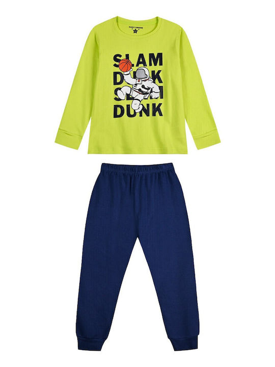 Energiers Kinder Schlafanzug Winterlich Slam Dunk Energiers Kinder Schlafanzug Winterlich Slam Dunk