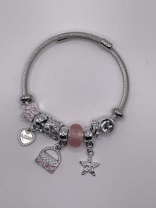 6 Roses Women's Bracelet made of Steel