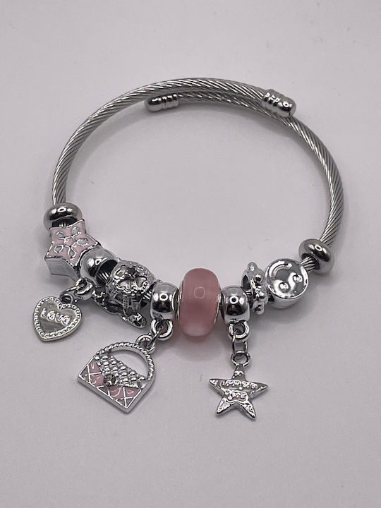 6 Roses Women's Bracelet made of Steel