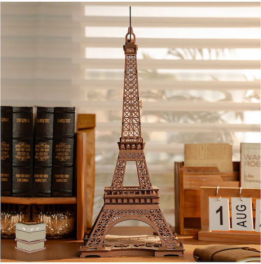 Rolife Παιχνίδι Κατασκευών Ξύλινo Night LED of the Eiffel Tower 3D για Παιδιά 14+ Ετών