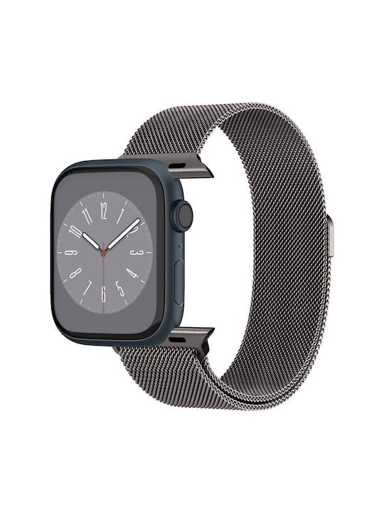 Spigen Metal Fit Strap Stainless Steel Black (Apple Watch 44/45/46mm/Ultra 49mm)