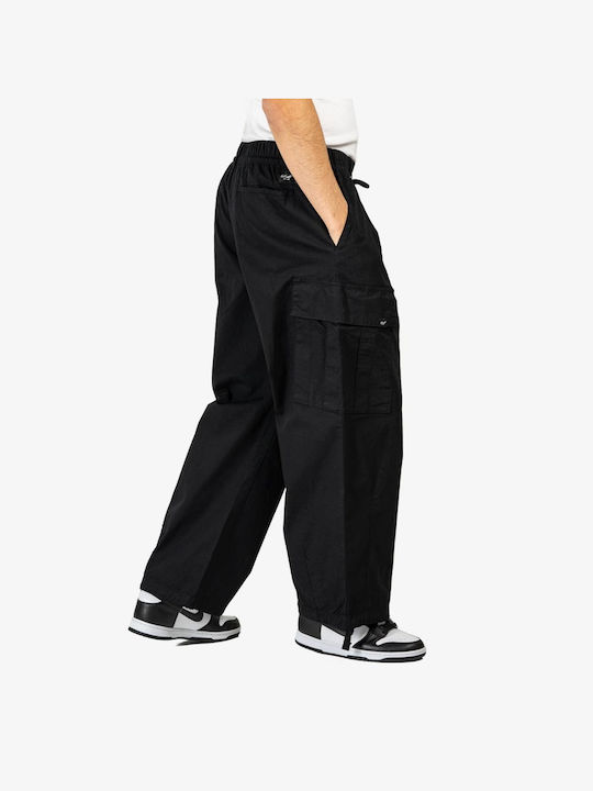 Reell Men's Trousers Cargo Deep Black Ripstop