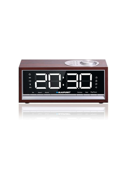 Blaupunkt Настолен Часовник с Аларма Черен S9130700
