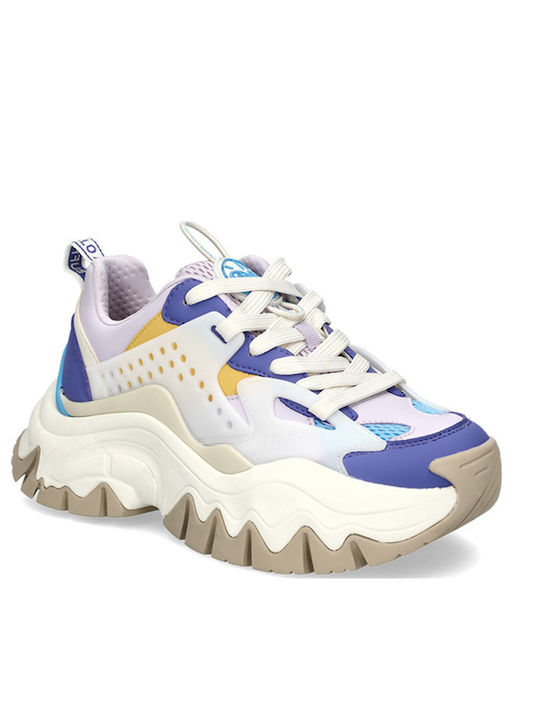 Buffalo Trail One Femei Chunky Sneakers Multicolor