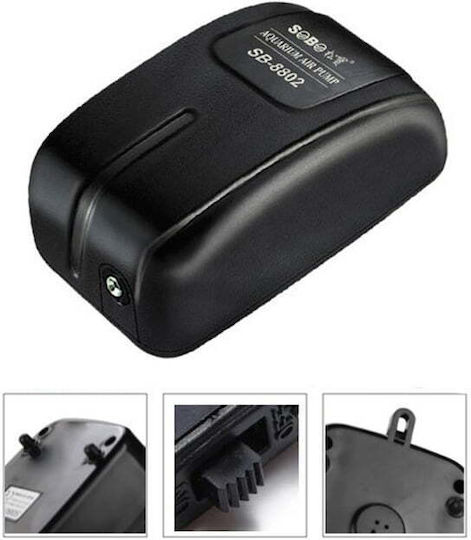 Sobo Aquarium Air Pump Single Outlet