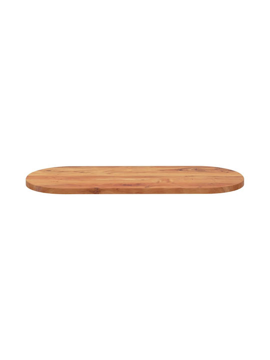 vidaXL Platzdeckchen Hölzernes Braun 100x40cm 1Stück