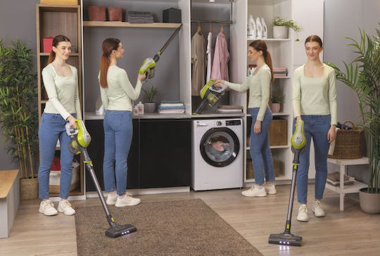 Hoover HF110H 011 Επαναφορτιζόμενη Σκούπα 2 σε 1 Stick & Χειρός 22V Γκρι