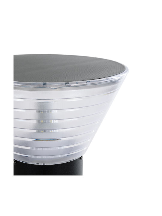 GloboStar Outdoor Floor Lamp Small Post for Exterior Space IP65 Black