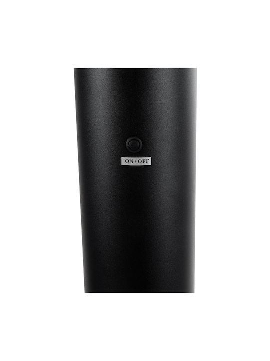 GloboStar Outdoor Floor Lamp Small Post for Exterior Space IP65 Black