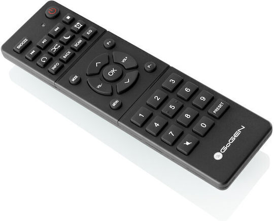 GoGEN IR237BTDAB Επιτραπέζιο Ραδιόφωνο Ρεύματος DAB+ με Bluetooth και USB Καφέ