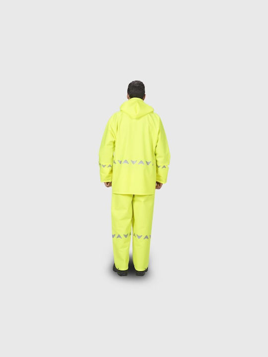 Anorak Avenue R Long Αδιάβροχο Ανδρικό Παντελόνι Εργασίας Κίτρινο