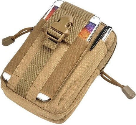 Militärische Tasche Taille aus Polyester Beige 1Es