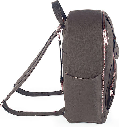Pasito a Pasito Diaper Bag Brown 32x37x15cm.