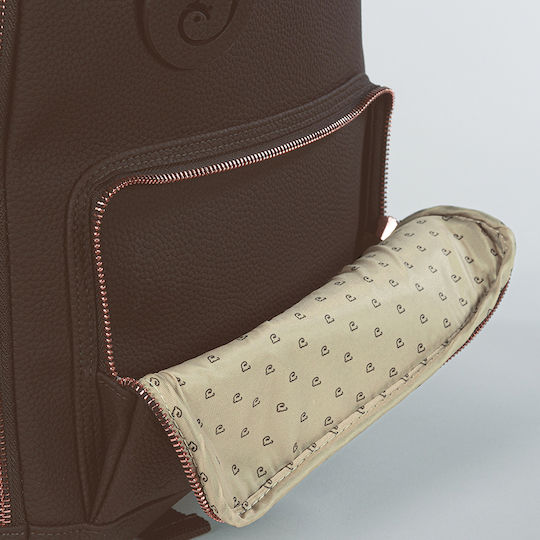 Pasito a Pasito Diaper Bag Brown 32x37x15cm.