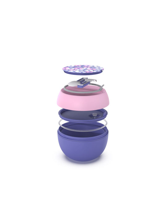 Nava Lunchbox Isolierte Lunchbox Kunststoff Lila 800ml 1Stück