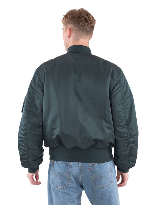 Alpha Industries Herren Jacke Bomber Grün