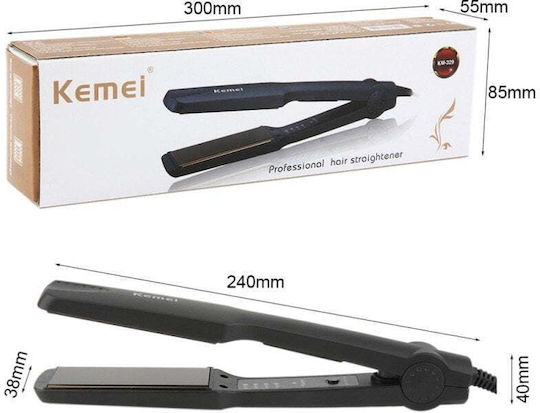 Kemei KM-9832 Πρέσα Μαλλιών με Κεραμικές Πλάκες