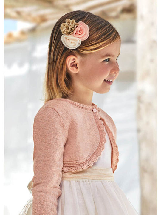 Kids Bolero Cotton Pink