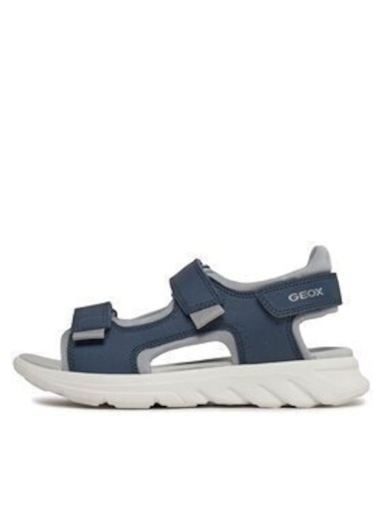 Geox Παιδικά Πέδιλα J Sandal Navy Μπλε