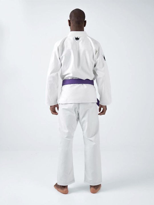 Kingz Nano 3.0 Men's Brazilian Jiu Jitsu Uniform White