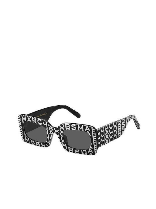 Marc Jacobs Sonnenbrillen mit Schwarz Rahmen und Schwarz Linse MARC488/N/S 2M2