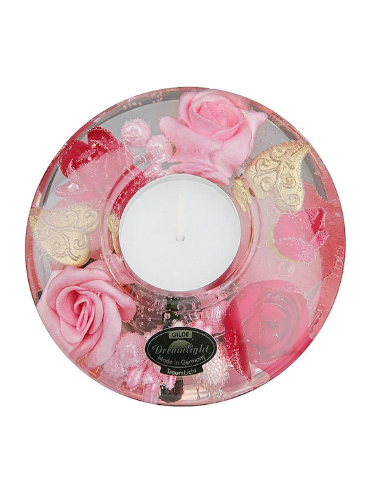 ArteLibre Glass Candle Holder ArteLibre Glass Candle Holder