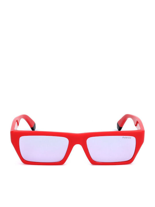 Polaroid Sunglasses Κόκκινα with Acetate Frame Polaroid Sunglasses Κόκκινα with Acetate Frame