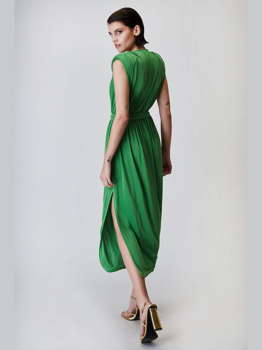 Dolce Domenica Midi Φόρεμα Πράσινο