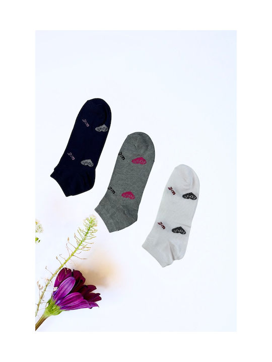 Yookie Socks Colorful 3 Pack