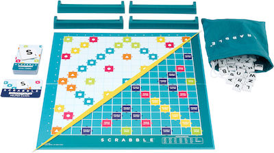 Mattel Настолна Игра Scrabble 2 σε 1 за 2-4 Играчи 8+ Години