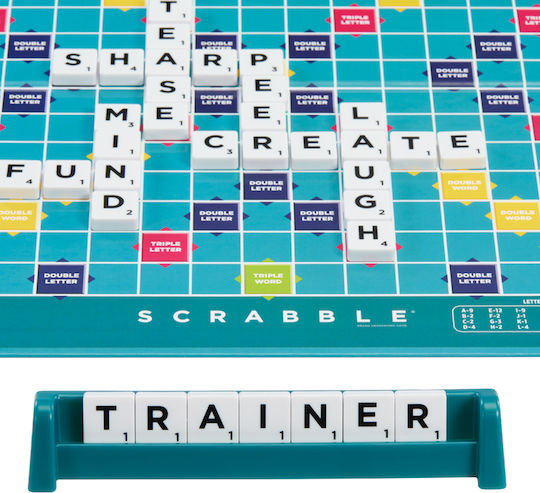 Brettspiel Scrabble 2 σε 1 für 2-4 Spieler 8+ Jahre Mattel