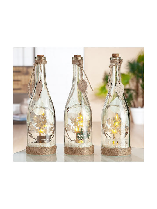 ArteLibre Dekorative Lampe Flasche Transparent