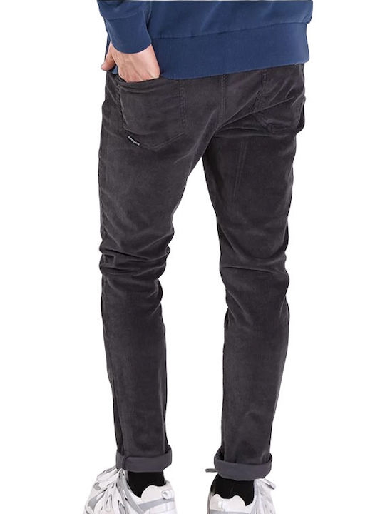 Superdry Pantalon Bărbătesc cu Croială Slim Gri