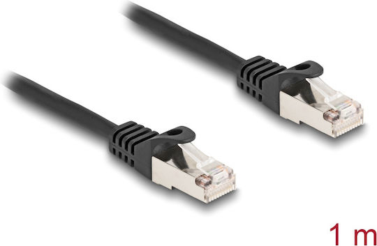 DeLock S/FTP Network Cable Ethernet 1m Black