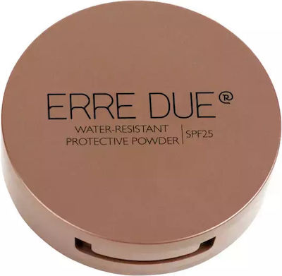 Erre Due Water-Resistant Protective Powder 500A Fair Ivory SPF25 9gr