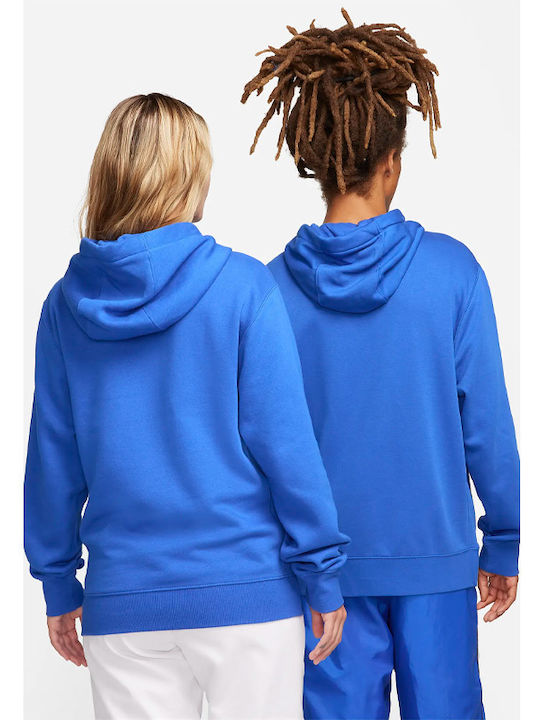 Nike Sweatshirt Fleece with Hood Blue