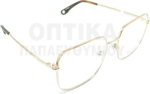 Paul Frank Weiblich Metallisch Brillenrahmen Gold 8196 3340