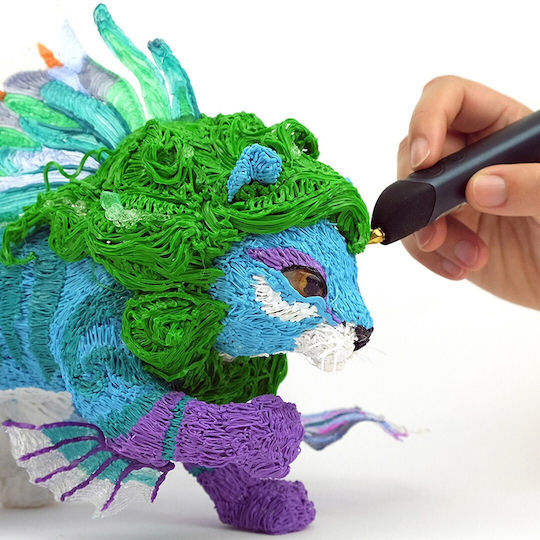3Doodler PLA 3D Drucker Filament 3.0mm Gummi Ente Gelbe 0.002kg 25 Stück (Nachfüllen)